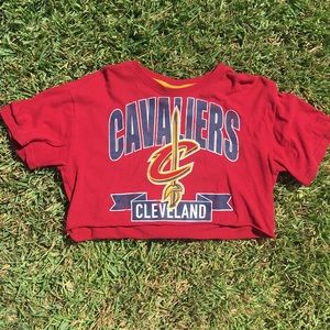 Cavaliers Cleveland Cropped Tee